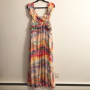 H&M Garden Collection Maxi Dress. Size 8.